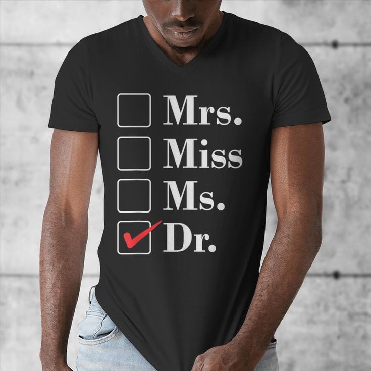 Doctor Graduation Honorific Titles List Men's V-Neck T-Shirt
