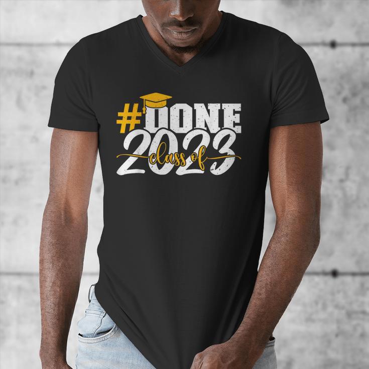 Done Class Of 2023 Graduation For Her Him Grad Seniors 2023 Men's V-Neck T-Shirt