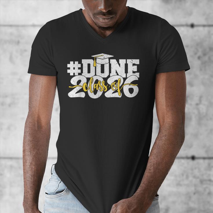 Done Class Of 2026 Graduation 2026 Senior Graduate School Men's V-Neck T-Shirt