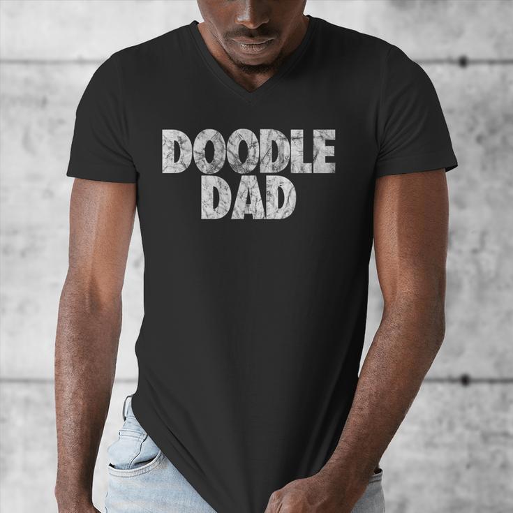 Doodle Dad Shirt Goldendoodle Dad Men's V-Neck T-Shirt Doodle Dad Shirt Goldendoodle Dad Men's V-Neck T-Shirt
