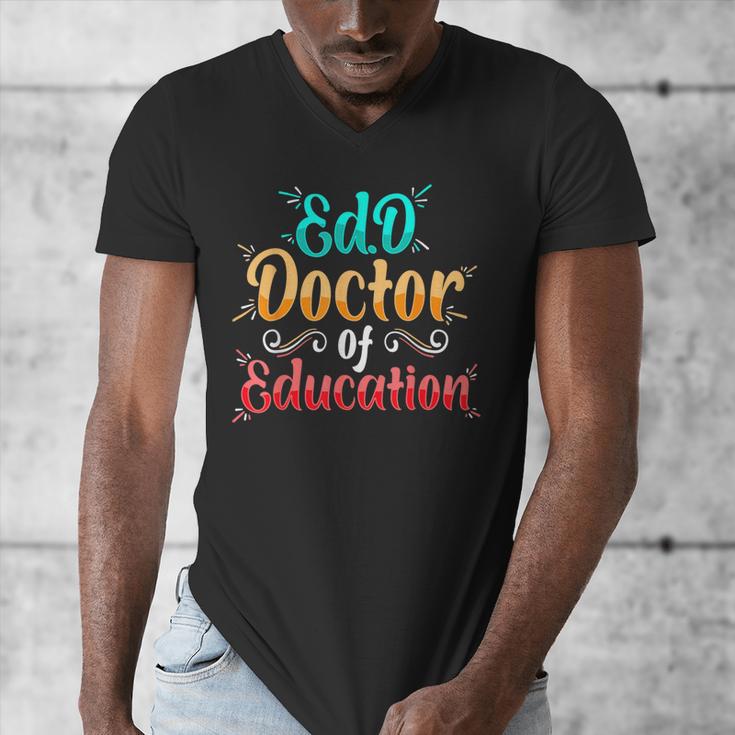 EdD Doctor Of Education Inspiring Doctorate Graduation Men's V-Neck T-Shirt