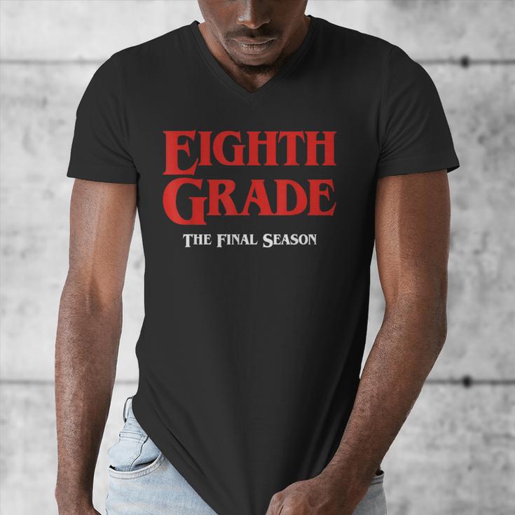 Eighth Grade Final Season Graduation Parody Men's V-Neck T-Shirt