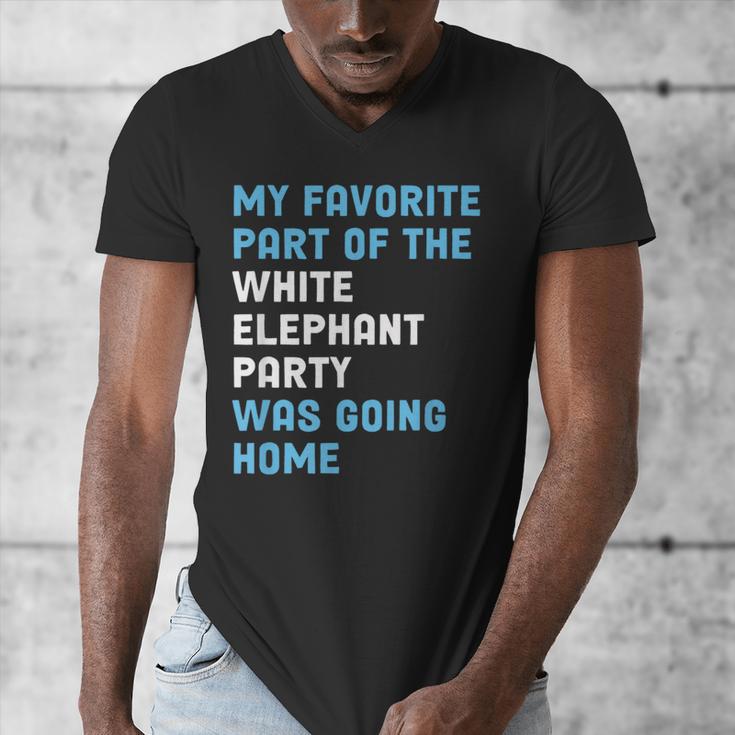Elephant Party For Introvert Going Men's V-Neck T-Shirt