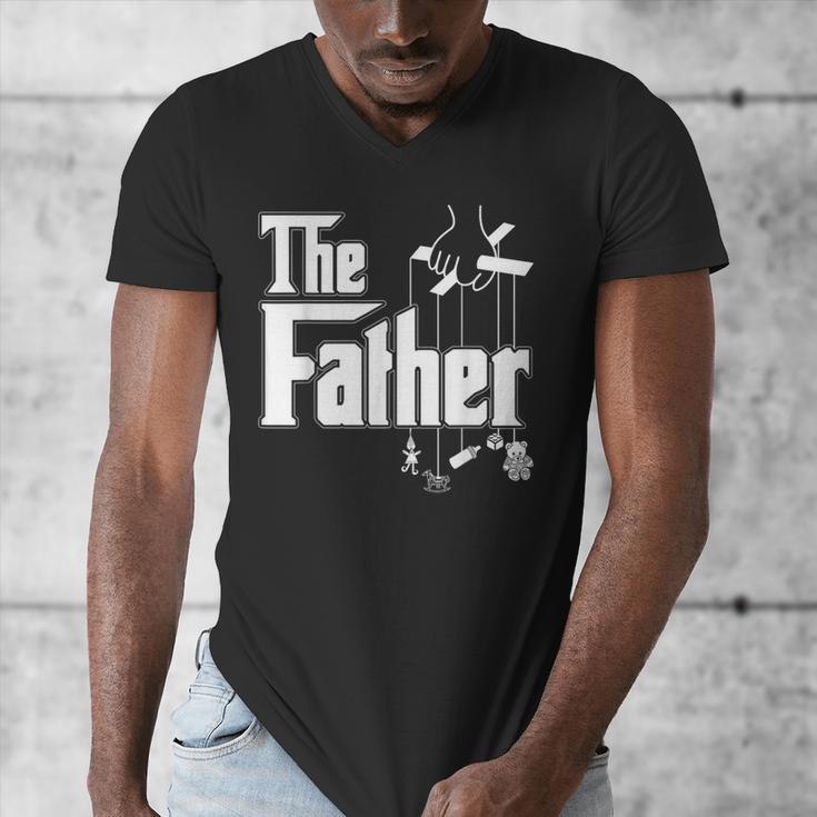The Father New Daddy Expecting Baby T-Shirt Men's V-Neck T-Shirt