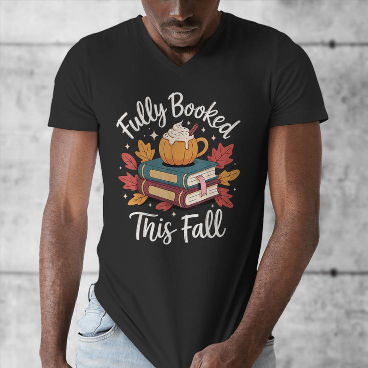Fully Booked This Fall Men's V-Neck T-Shirt