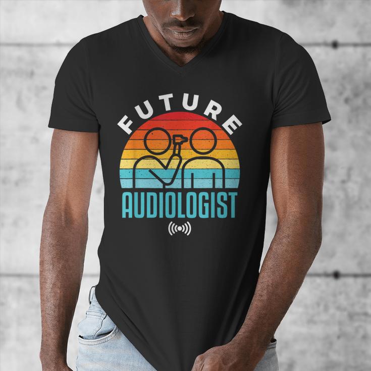 Future Audiologist Cool Audiology Student Graduation Men's V-Neck T-Shirt