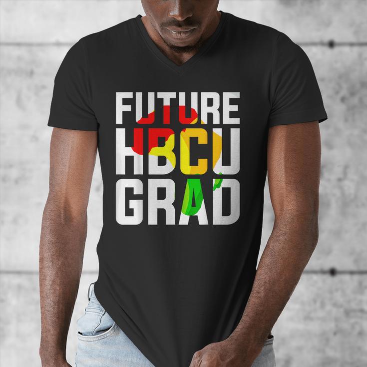 Future HBCU Graduate Afro Girls College Graduation Men's V-Neck T-Shirt