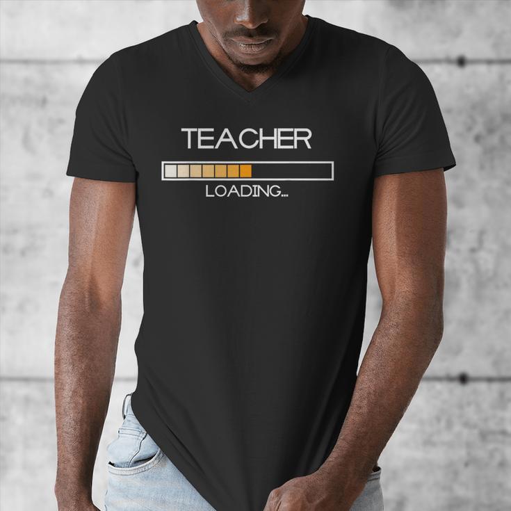 Future Teacher Loading Bar Graduation Teacher Men Women Men's V-Neck T-Shirt