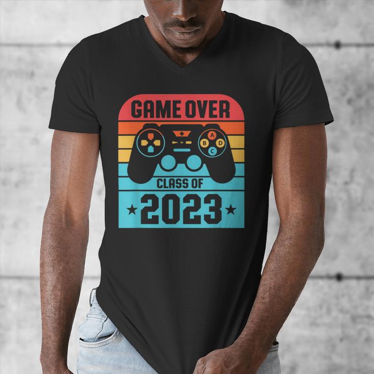 Game Over Class Of 2023 Shirt Students Graduation Men's V-Neck T-Shirt