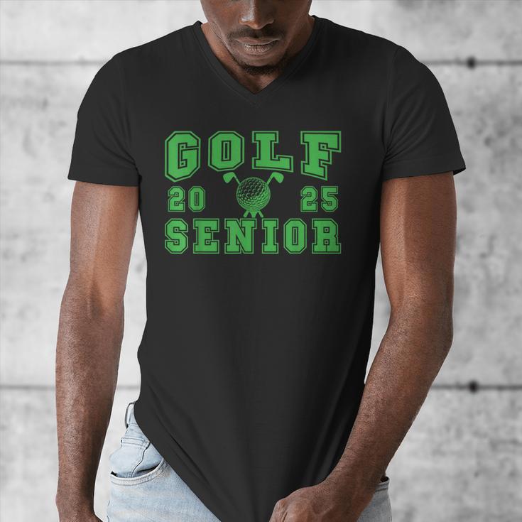 Golf Senior Night Golf Senior 2025 Graduation 32 Men's V-Neck T-Shirt