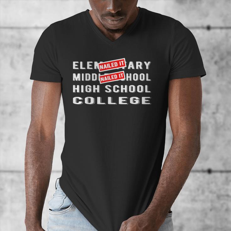 Goodbye 8th Grade Graduate Middle School Graduation Men's V-Neck T-Shirt