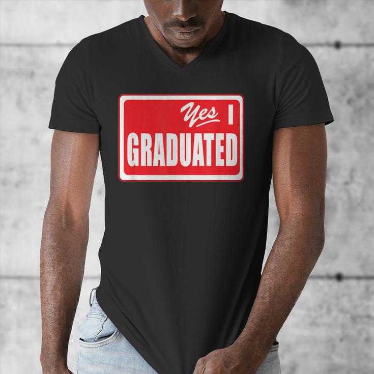 Graduate Class Of 2025 Senior Graduation End Of School Year Men's V-Neck T-Shirt