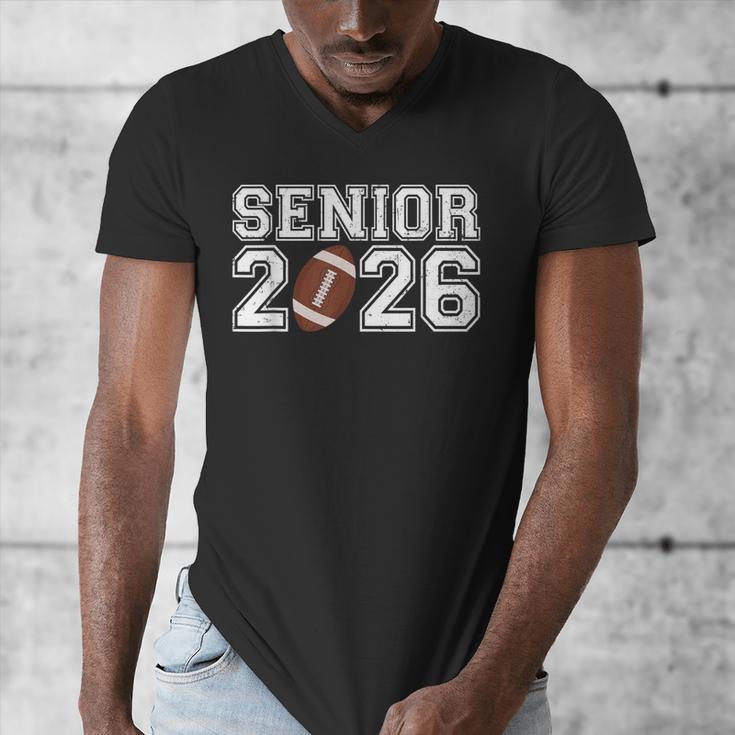 Graduate Senior Class Of 2026 Graduation American Football Men's V-Neck T-Shirt