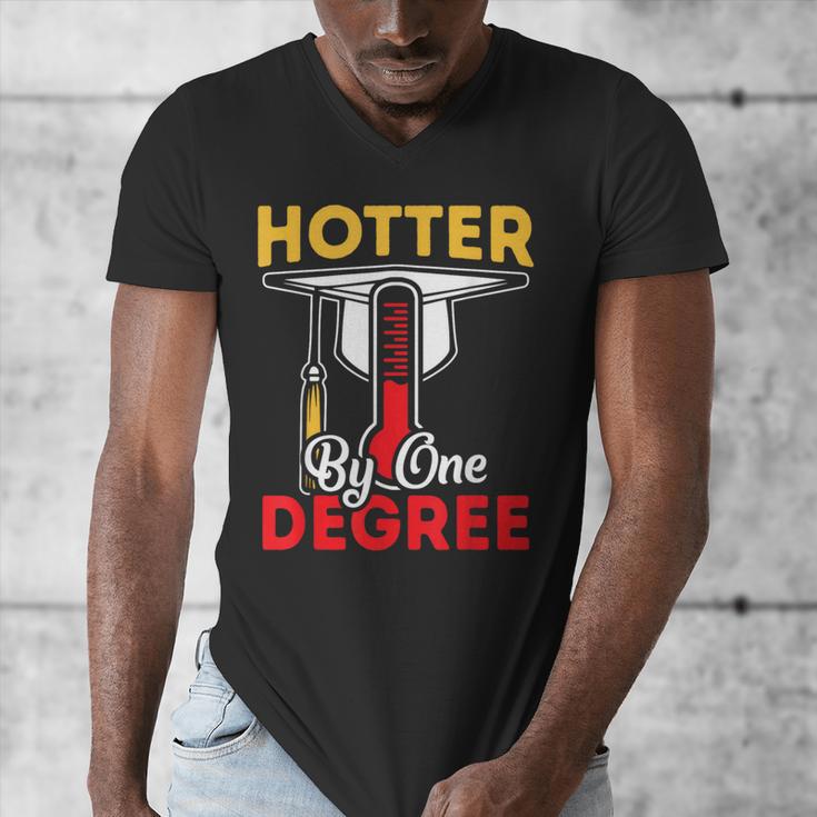 Graduation 2024 Hotter By One Degree Shirt Class Of 24 Men's V-Neck T-Shirt
