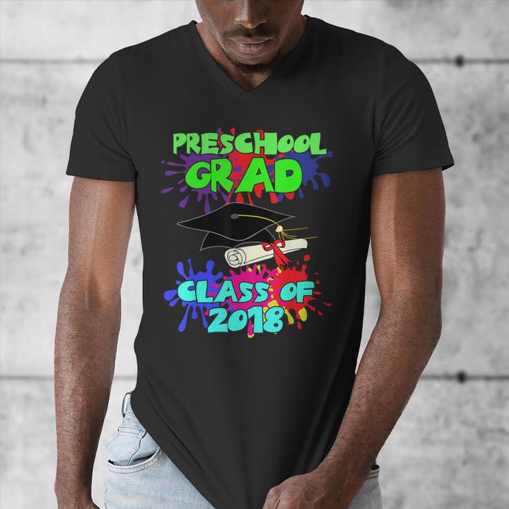 Graduation Class 2018 Cap Gown Shirt Preschool Graduate Men's V-Neck T-Shirt