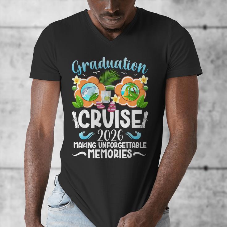 Graduation Cruise 2026 Making Memories Graduate Cruising Men's V-Neck T-Shirt