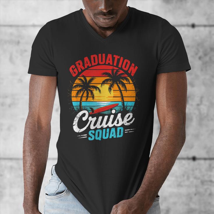 Graduation Cruise Squad 2025 Cruising Graduation Trip Men's V-Neck T-Shirt