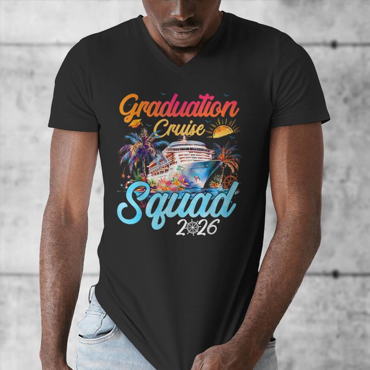 Graduation Cruise Squad 2026 Cruising Graduation Men's V-Neck T-Shirt