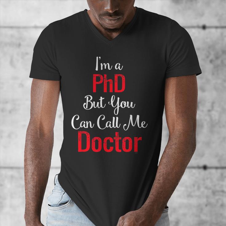 Graduation Gifts For Doctor Him Or Her Tee Shirt Men's V-Neck T-Shirt