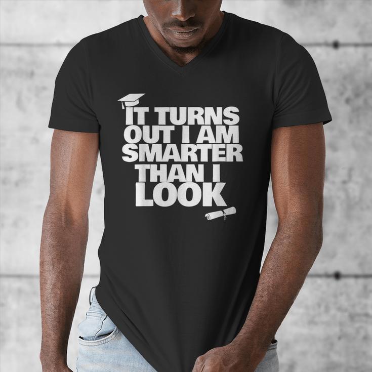 Graduation Graduation I'm Smarter Than I Look Men's V-Neck T-Shirt