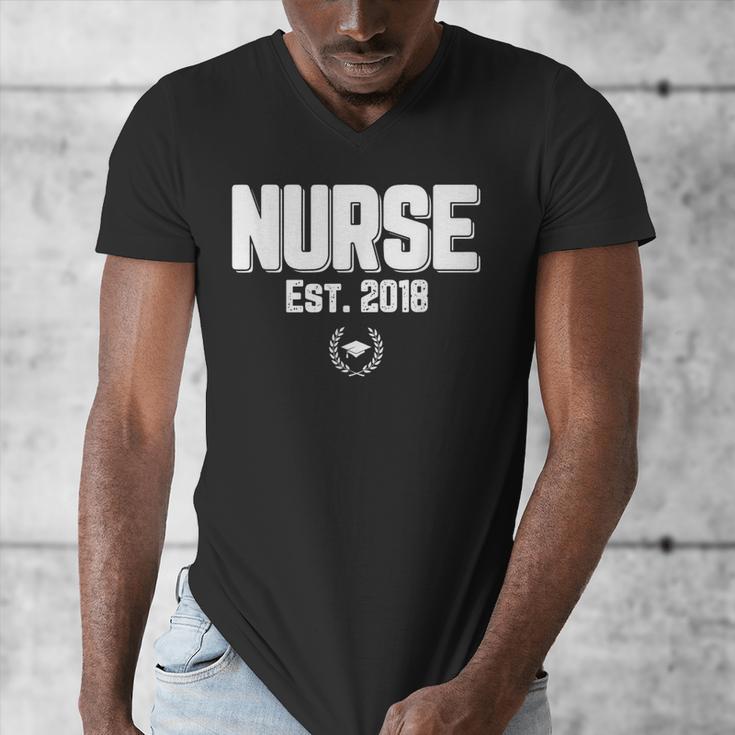 Graduation For Nurse Practitioners 2018 Nursing School Men's V-Neck T-Shirt