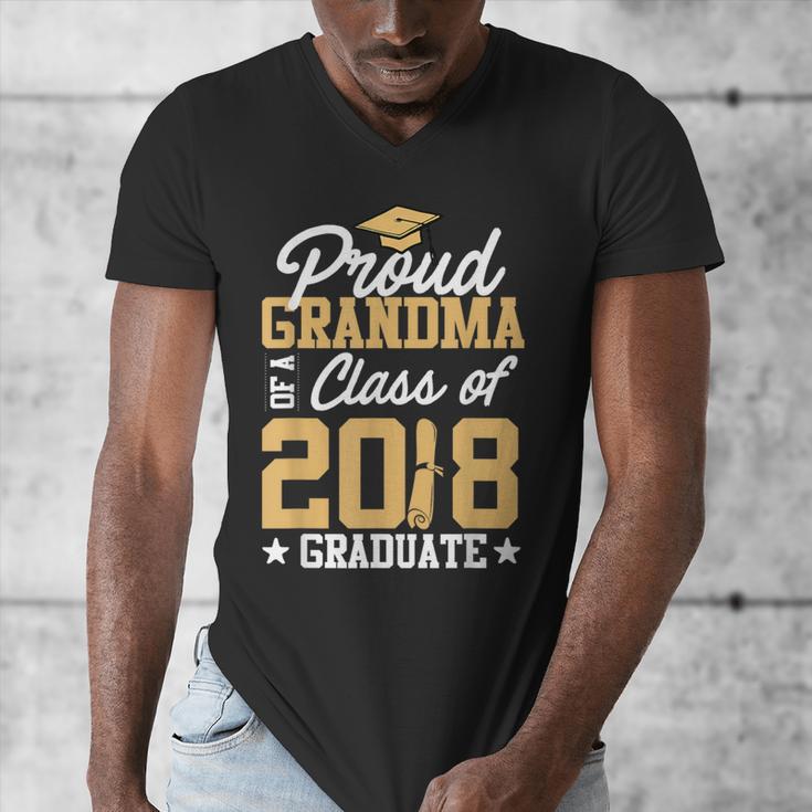 Graduation Shirts For Family Graduation 2018 Grandma Shirt Men's V-Neck T-Shirt