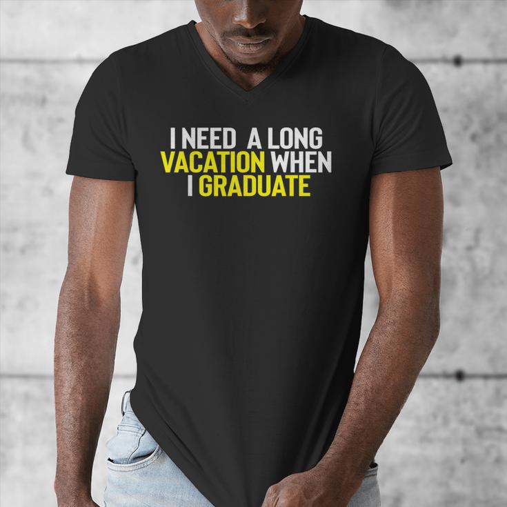 Graduation Student Grad School Class Senior Cute Men's V-Neck T-Shirt