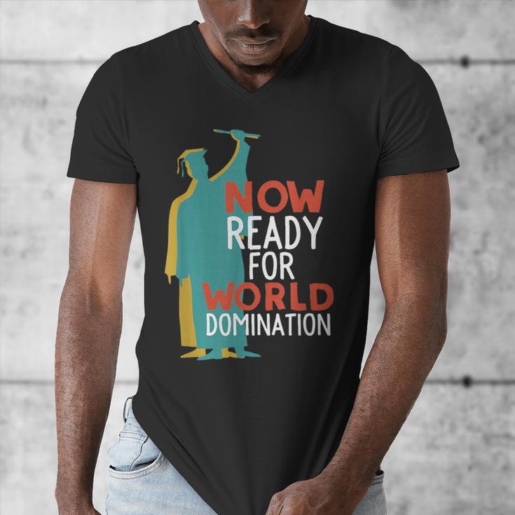 Graduation T-Shirt For College n High School Grad Men's V-Neck T-Shirt
