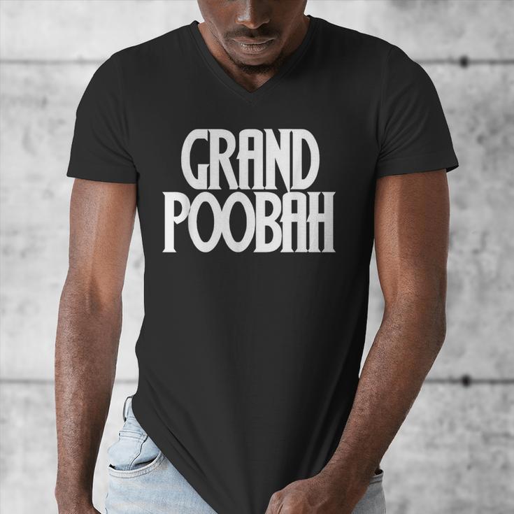 Grand Poobah Shirt For Fathers Day Dad T-Shirt Men's V-Neck T-Shirt