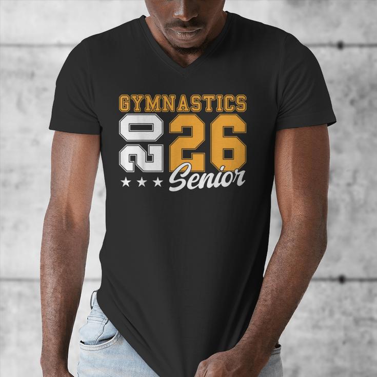 Gymnastics Senior Night Gymnastics Senior 2026 Graduation 17 Men's V-Neck T-Shirt