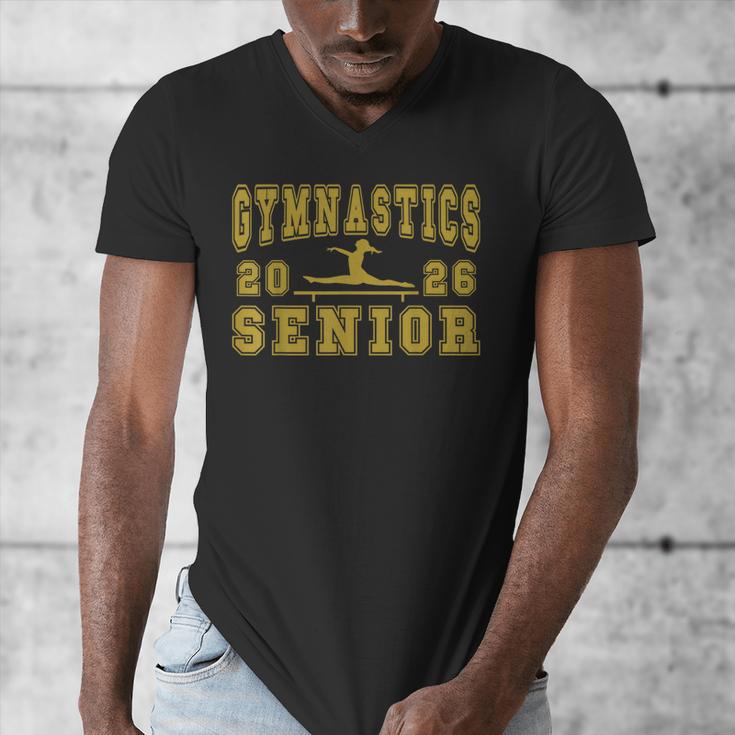 Gymnastics Senior Night Gymnastics Senior 2026 Graduation 25 Men's V-Neck T-Shirt