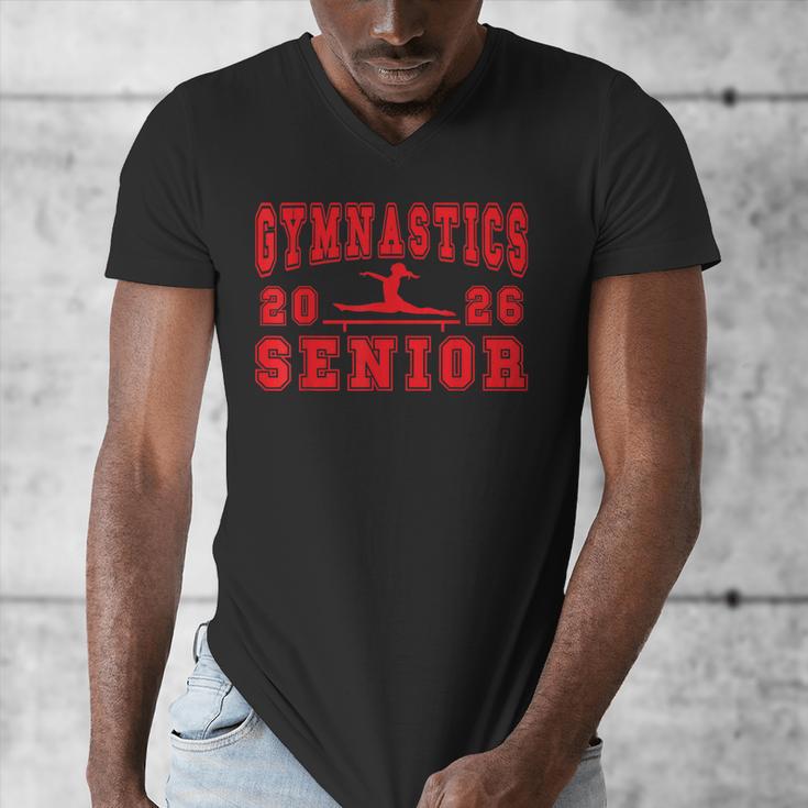 Gymnastics Senior Night Gymnastics Senior 2026 Graduation 7 Men's V-Neck T-Shirt
