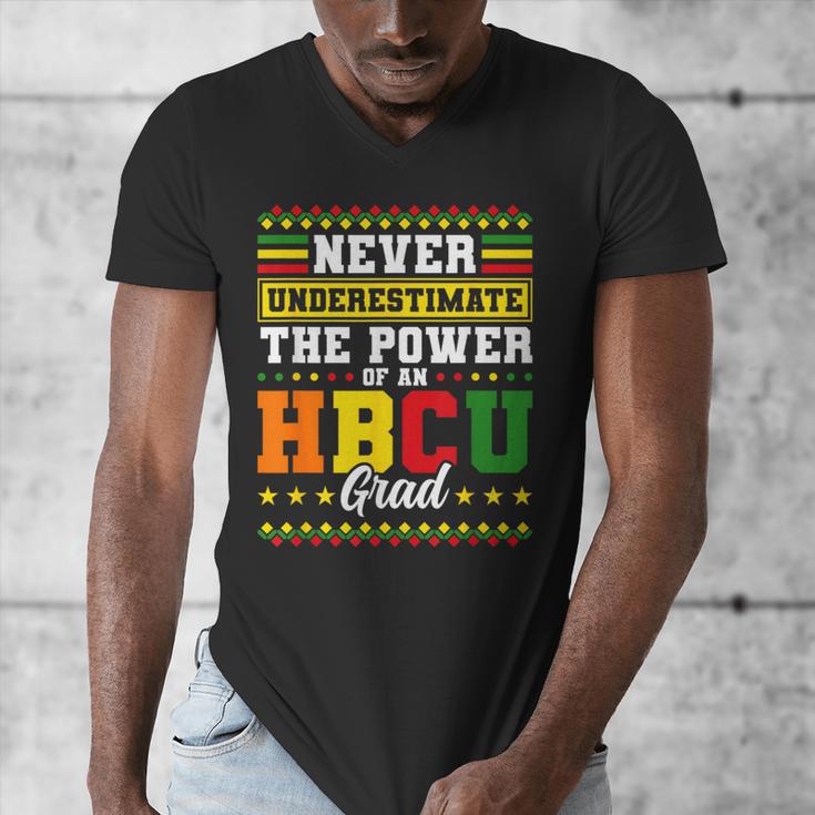 HBCU Grad Historically College Graduation Men's V-Neck T-Shirt
