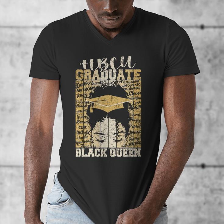 HBCU Historical College Alumni Queen Graduation 2024 Men's V-Neck T-Shirt