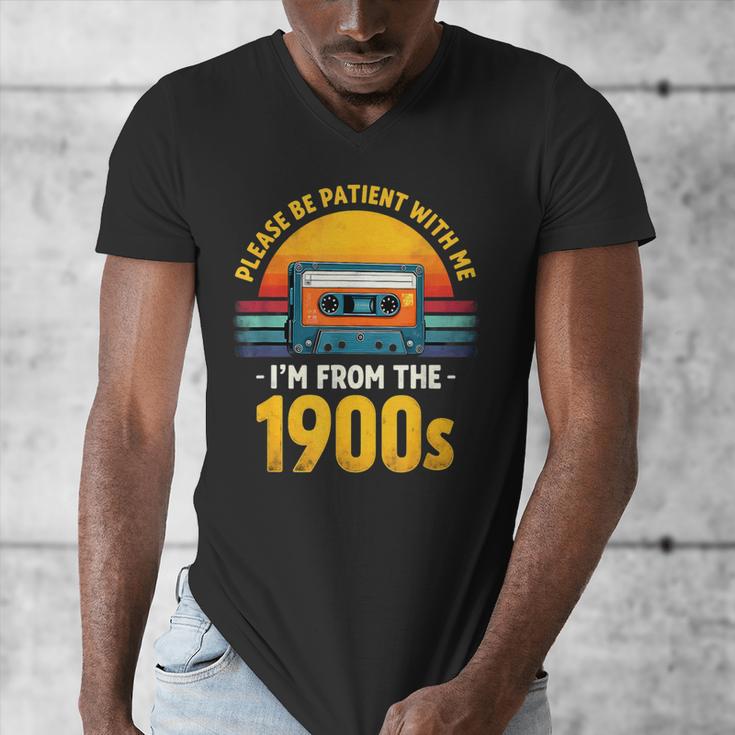 Humor Daddy I'm From The 1900s Men's V-Neck T-Shirt Humor Daddy I'm From The 1900s Men's V-Neck T-Shirt