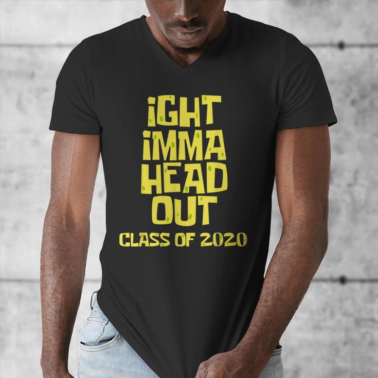 Ight Imma Head Out Class Of 2020 Graduation Meme Men's V-Neck T-Shirt