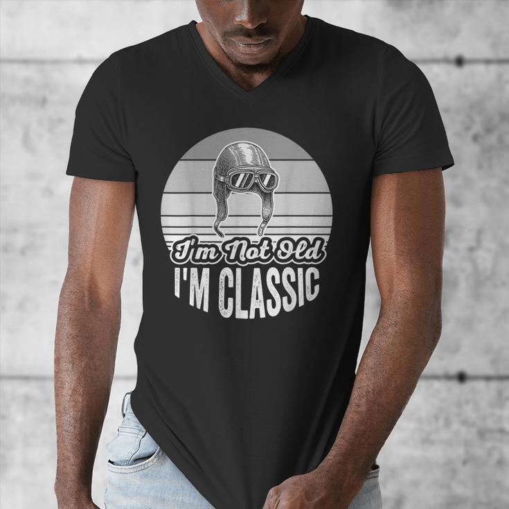 I'm Not Old I'm Classic Nostalgia Humor Men's V-Neck T-Shirt I'm Not Old I'm Classic Nostalgia Humor Men's V-Neck T-Shirt
