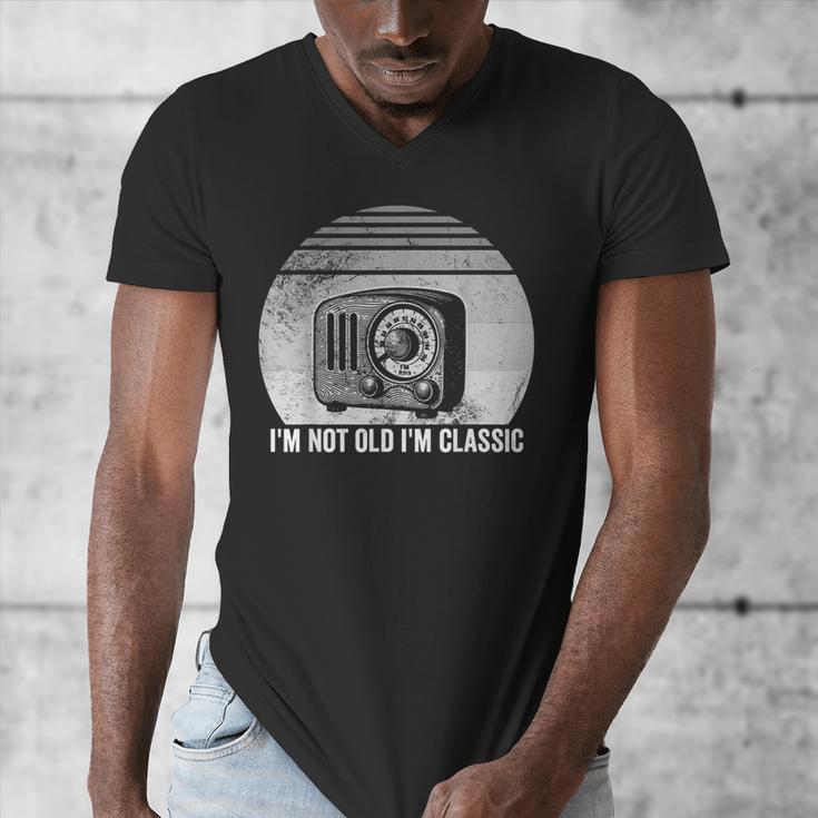 I'm Not Old I'm Classic Radio Retro Nostalgia Men's V-Neck T-Shirt