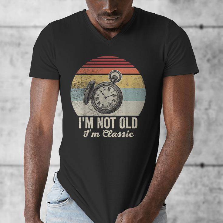I'm Not Old I'm Classic Retro Nostalgia Statement Men's V-Neck T-Shirt