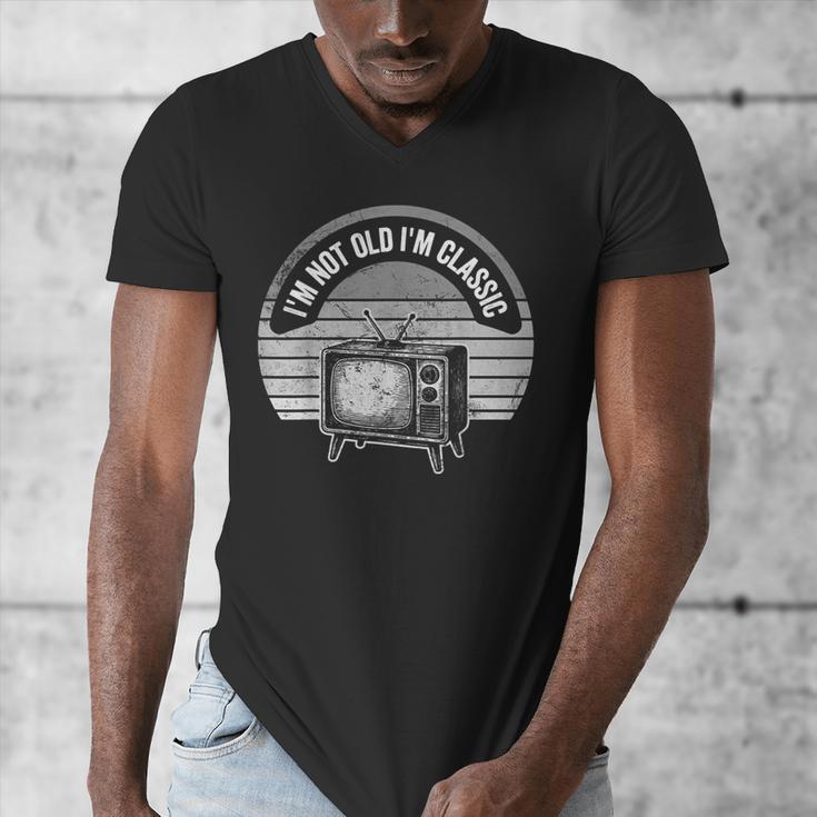 I'm Not Old I'm Classic Retro TV Nostalgia Men's V-Neck T-Shirt