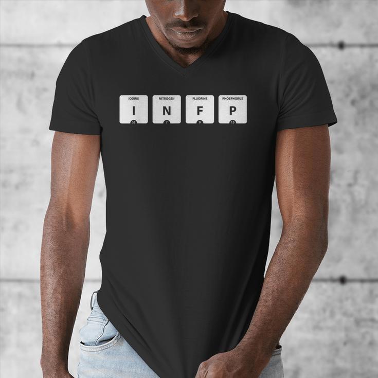 INFP Mediator Personality Type Periodic Table Introvert Men's V-Neck T-Shirt