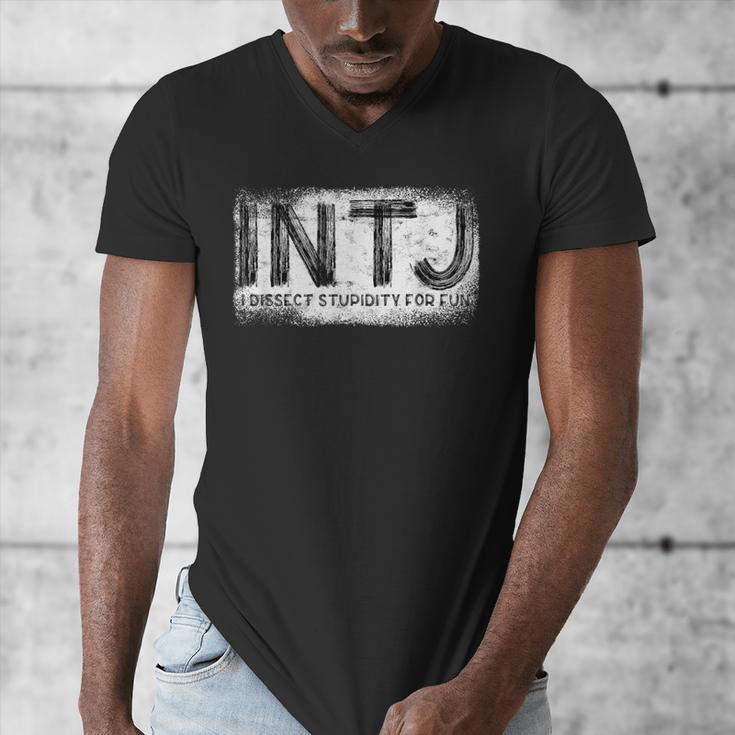 INTJ Personality Type Introvert INTJ Men's V-Neck T-Shirt