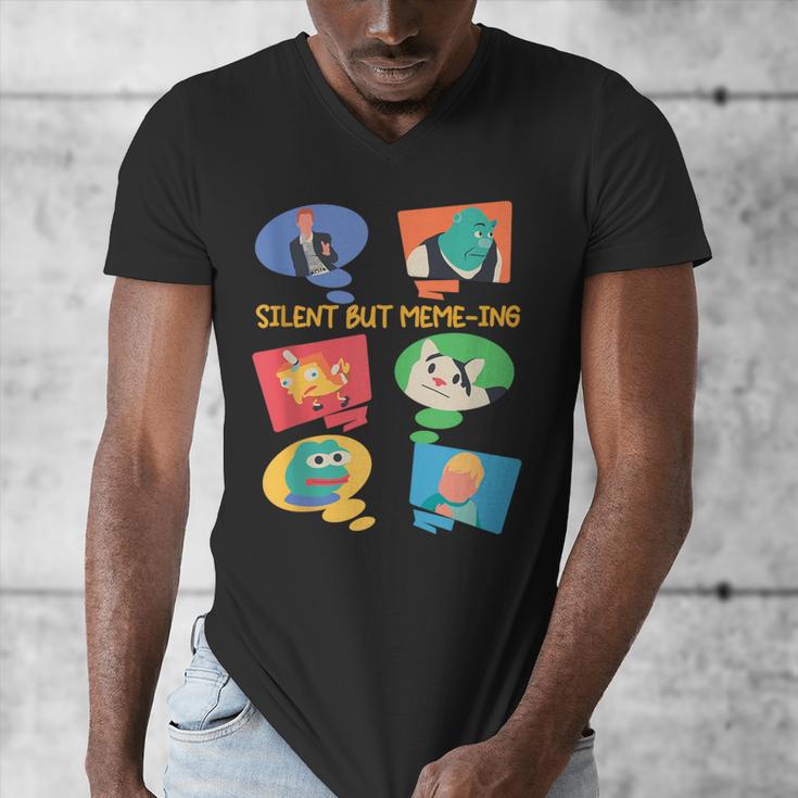 Introvert Anti People Antisocial Social Media Meme Lovers Men's V-Neck T-Shirt