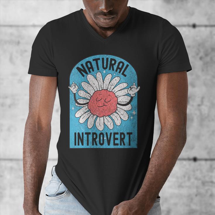 Introvert Cute Anti-Social Shy Person Inner Strength Men's V-Neck T-Shirt Introvert Cute Anti-Social Shy Person Inner Strength Men's V-Neck T-Shirt
