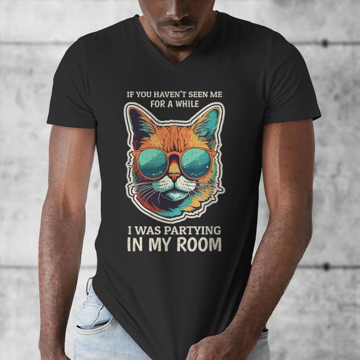 Introvert Joke For Introversion Personality Pity Party Men's V-Neck T-Shirt