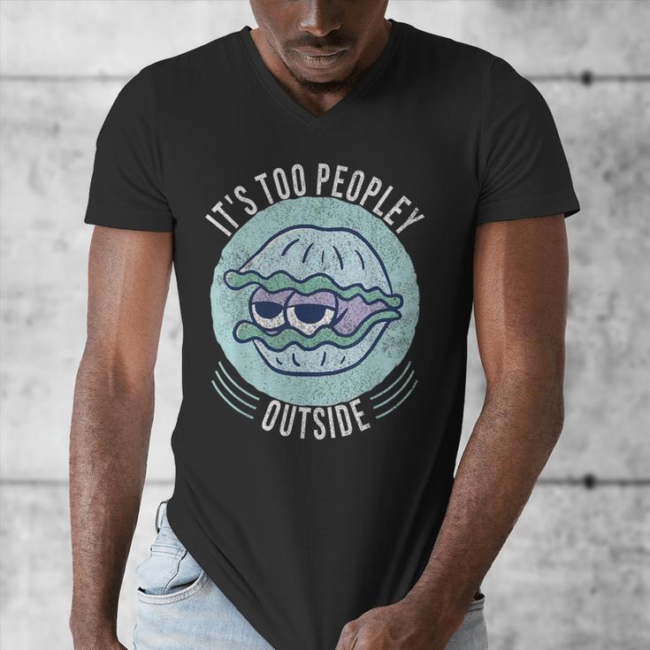 Introvert Too Peopley Anti-Social Shy Person Men's V-Neck T-Shirt Introvert Too Peopley Anti-Social Shy Person Men's V-Neck T-Shirt