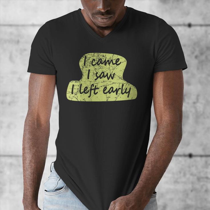 Introvert Shy Person Joke Anti-Social Quote Men's V-Neck T-Shirt