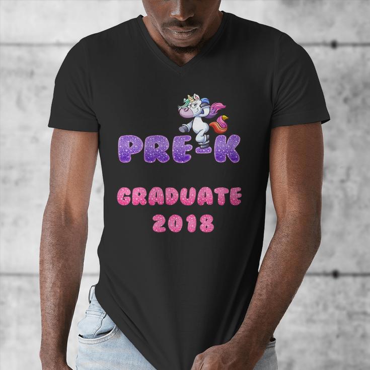Kids Kids Pre-K PreSchool Unicorn GraduationShirt Men's V-Neck T-Shirt