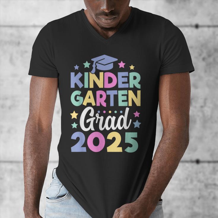 Kindergarten Graduation Kindergarten Grad Kid Girl Boy 2025 Men's V-Neck T-Shirt