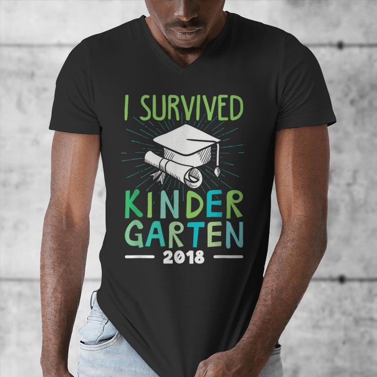 Kindergarten Graduation Graduate t Shirt 2018 Men's V-Neck T-Shirt